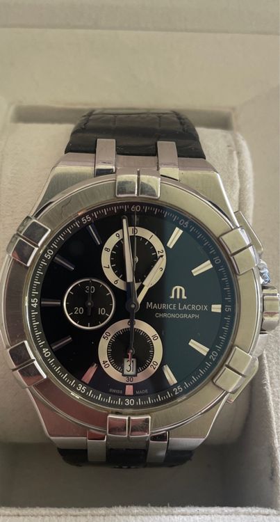 Maurice Lacroix Orologi: Maurice Lacroix Aikon Chronograph 44mm – Usato da Rorschacherberg venduto da therbsti 1