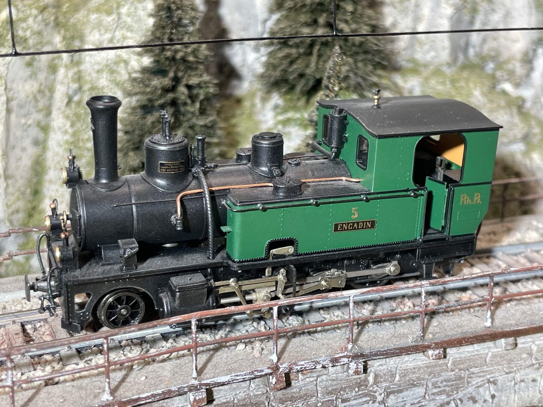 Ferro-suisse Modellini di ferrovie: Ferro Suisse, Engadin Nr. 5, selten !!! – Usato da Krummenau venduto da ferrotech 8