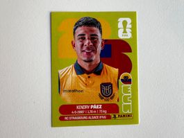 Panini Sticker Kendry Paez Ecuador ECU 11