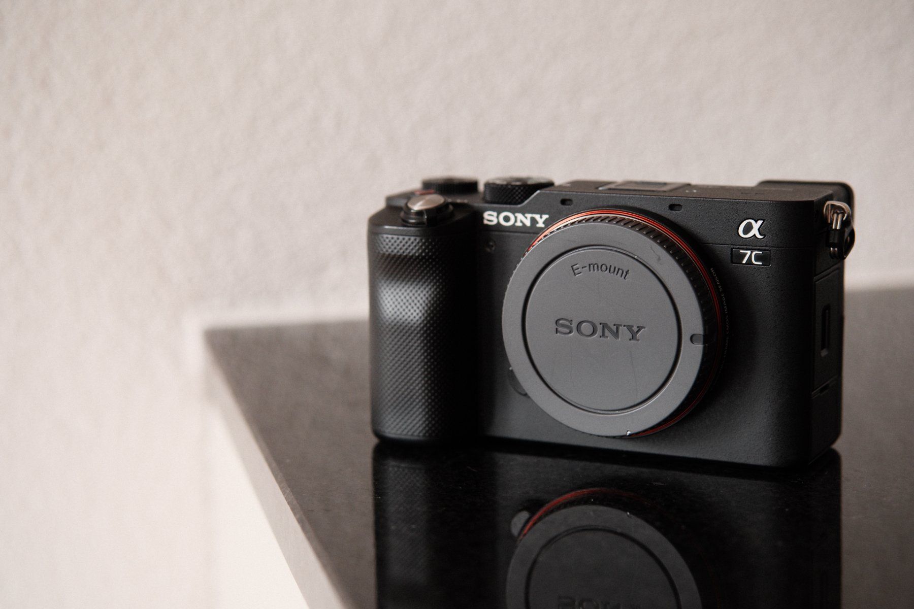 Sony Appareil photo: Sony Alpha 7C, schwarz – D'occasion à Goldach par gavroD