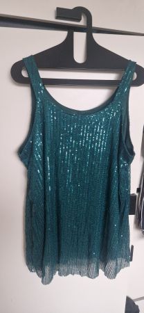 Glitzer Top