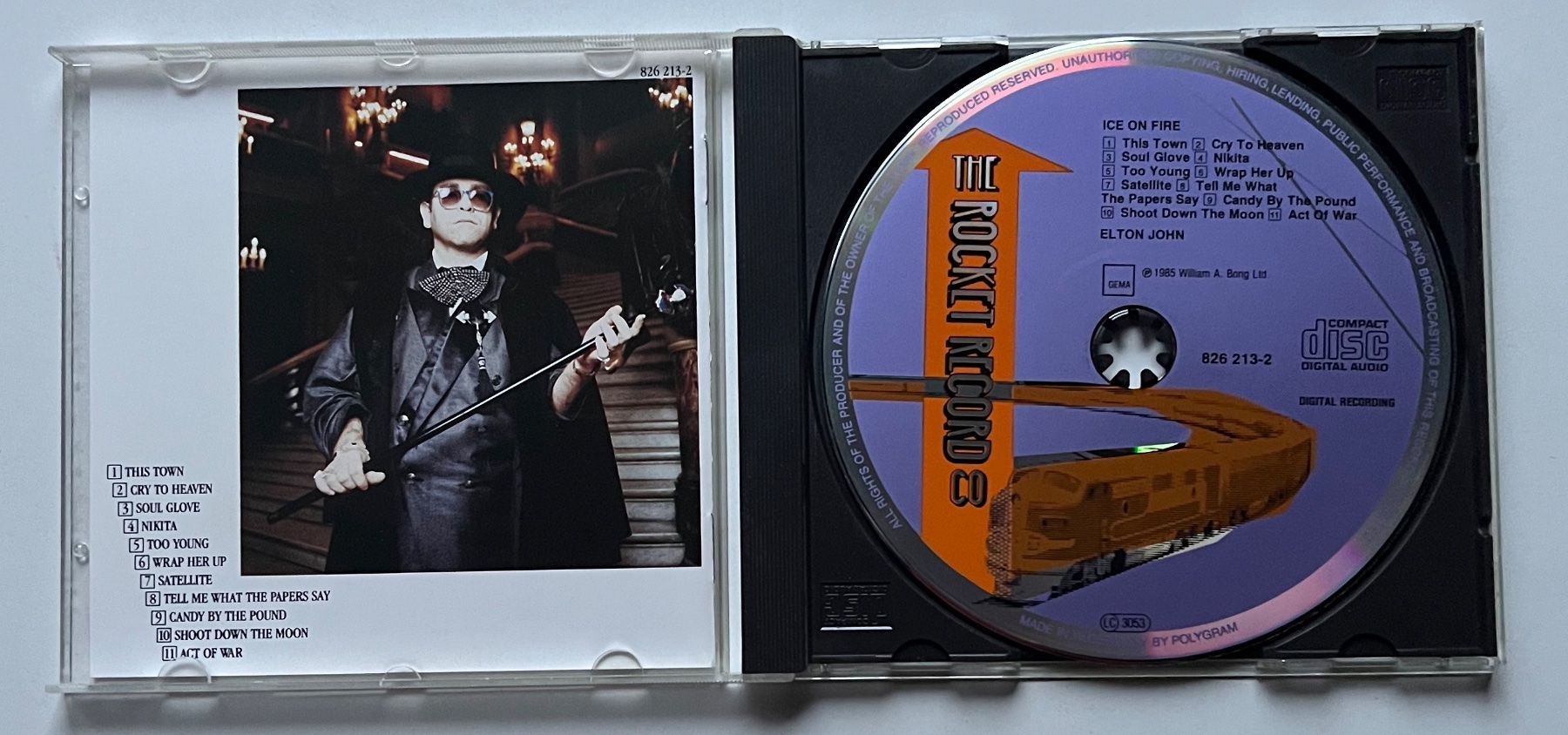 CD: Elton John / Ice On Fire – Usato da Näfels venduto da rottabi 2