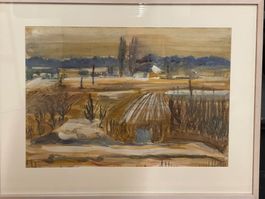 Aquarell von Walter Schüpfer (1903-1972)