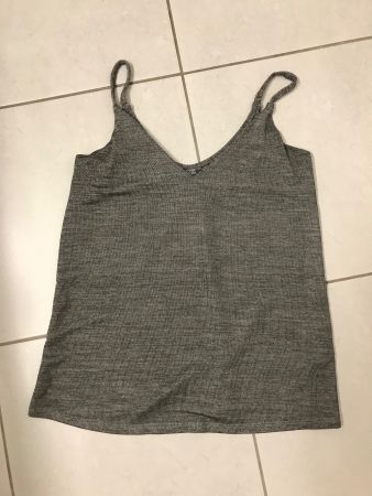 silberiges Top