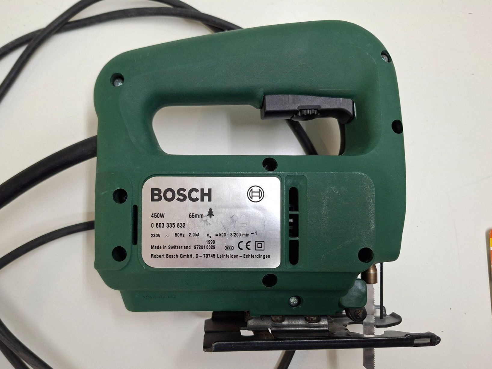 Bosch Seghe: Bosch Stichsäge PST 2000 Millennium Edition – Usato da Wettingen venduto da Wendemarket 1