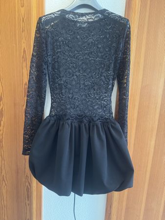 Vestito nero pizzo elegante Lo Stile di Giulia  S/M