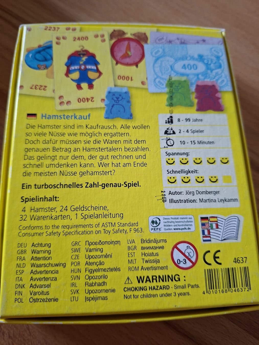 Haba Giochi: Spiel Hamsterkauf  – Usato da Arch venduto da rukus01 5