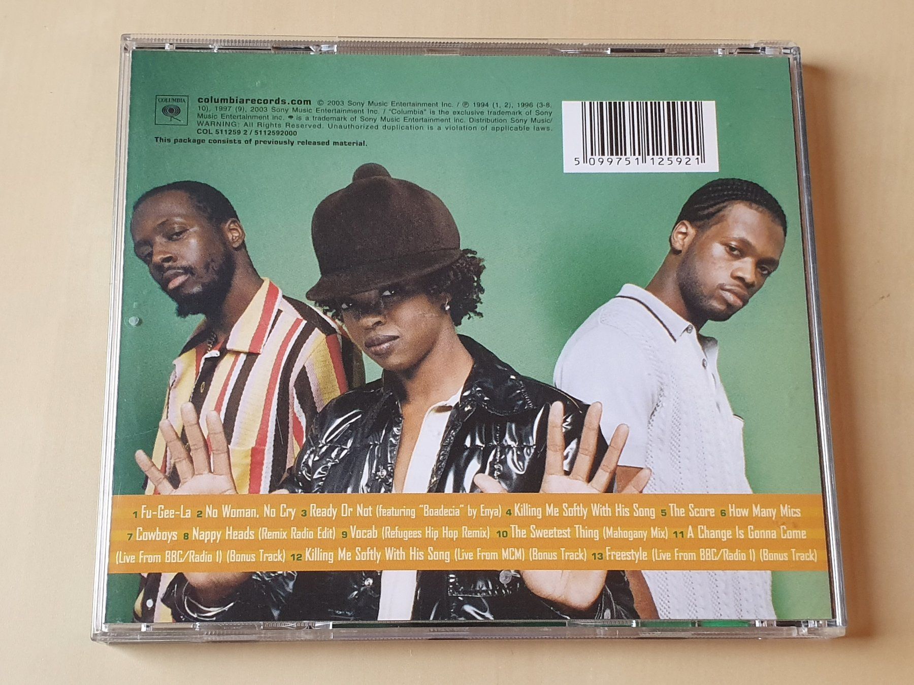 CD: Fugees Greatest Hits – Usato da Stansstad venduto da collectorsshop 1