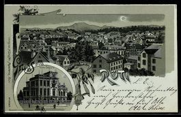 Mondschein-Lithographie Rüti, Villa S