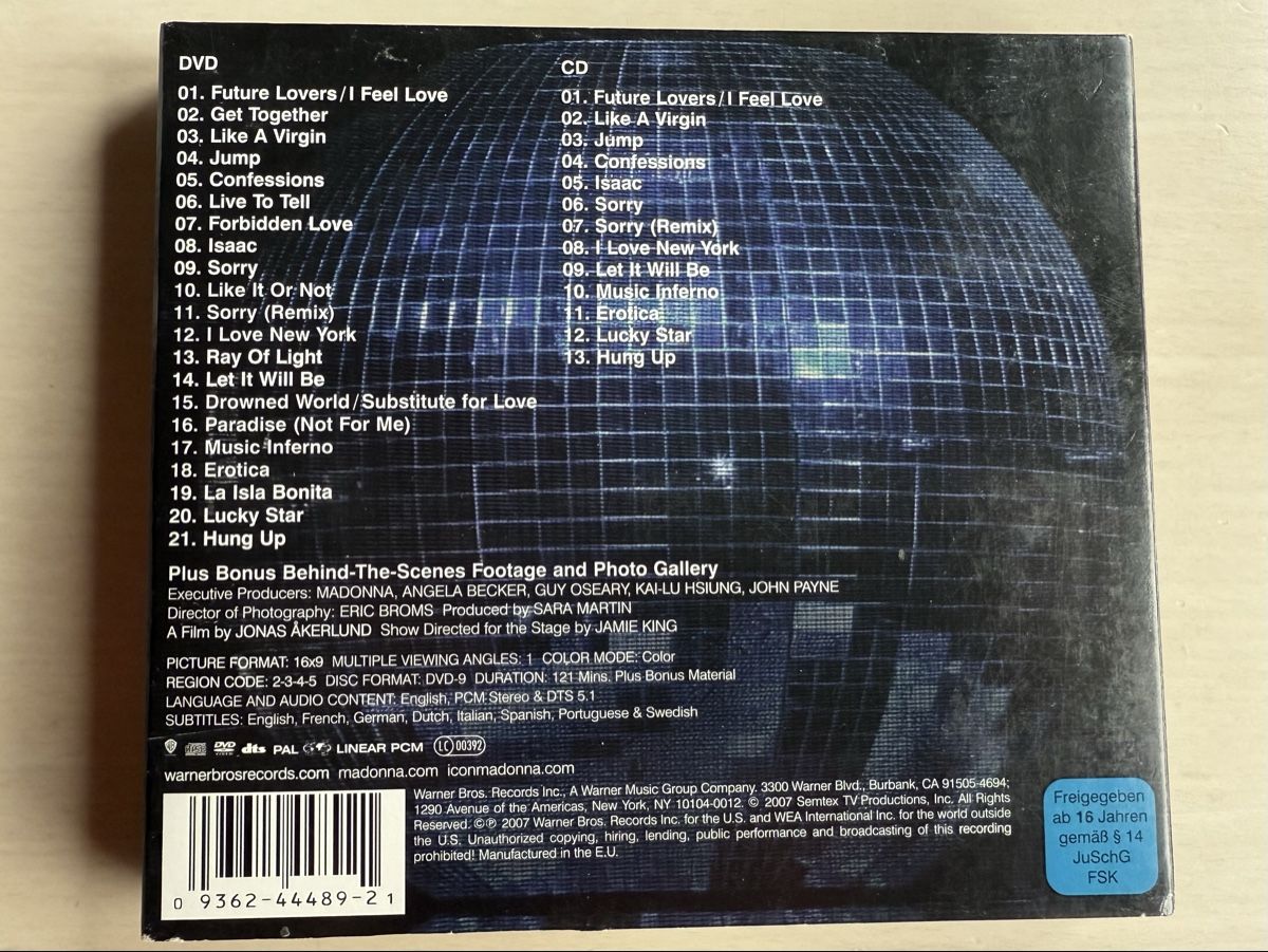 CDs: Madonna - The Confessions Tour - DVD+CD – Gebraucht aus Oberried Brienz von Chyara 1