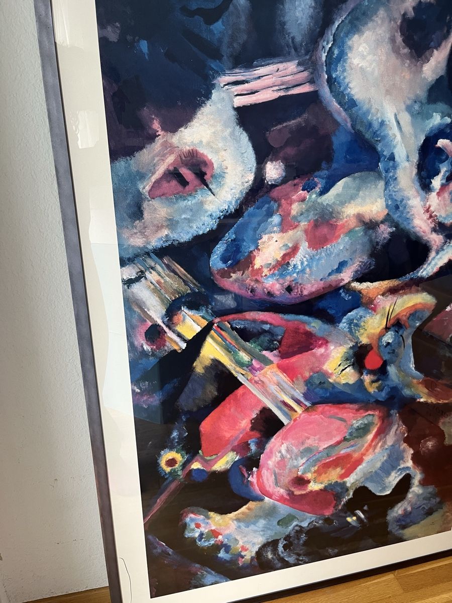 Foto & Immagini: Bild Vasily Kandinsky - gross - Alurahmen - dunkel – Usato da Bern venduto da Leppi2 1