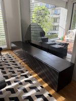 Besta Lowboard schwarz / zwei Elemente guter Zustand