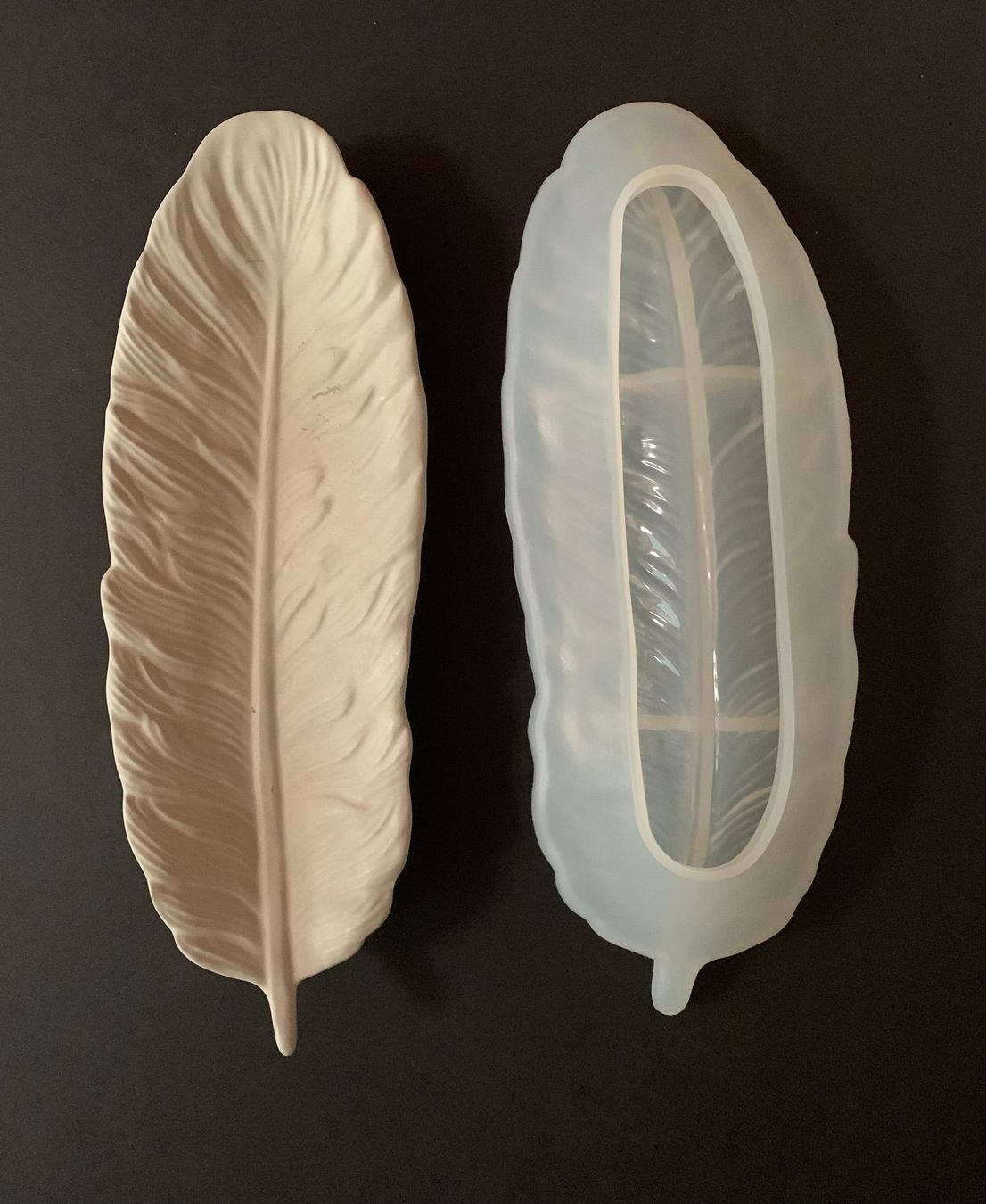 Teglie da forno: Giessform Silikonform Feder 24 cm – Nuovo e nell'imballaggio originale da Kaltbrunn venduto da schere-stein-papier