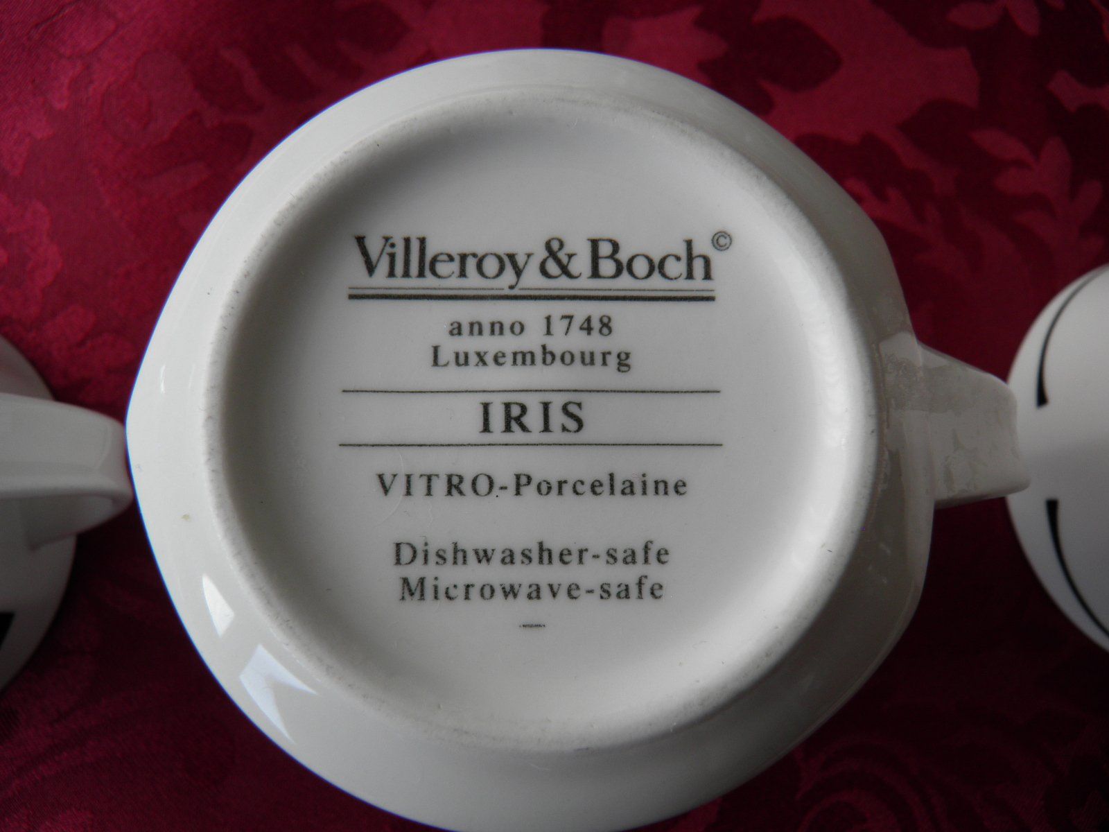 Villeroy & Boch Tazze: 3 Tassen "Iris" , Villeroy&Boch – Usato da Triesen FL venduto da Trigon 5