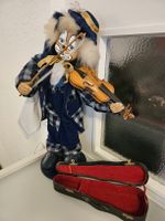 Clown mit Geige handgefertigt