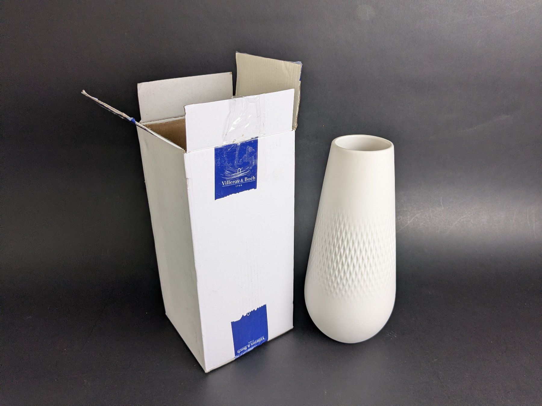 Villeroy & Boch Vasi & Recipienti: VILLEROY & BOCH Vase Collier blanc – Nuovo (secondo la descrizione) da Dintikon venduto da Restwert_Dintikon