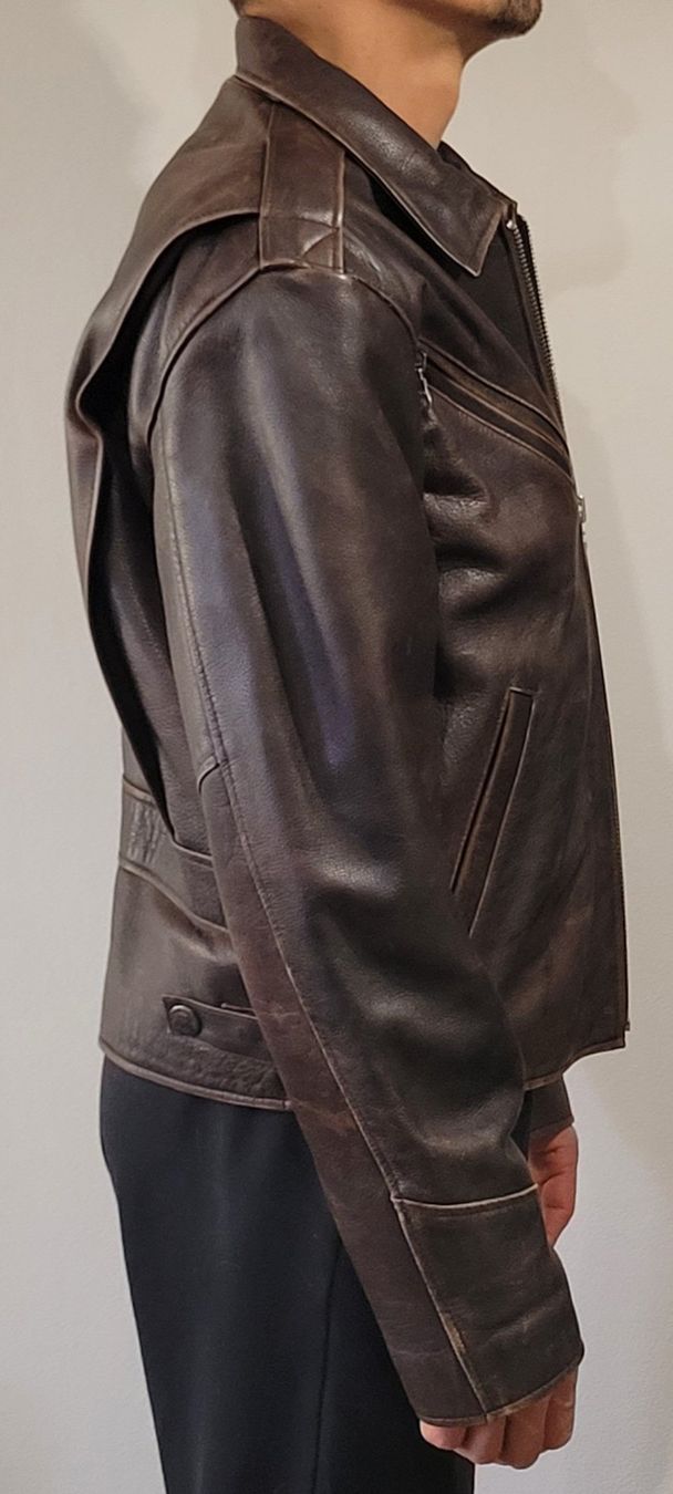 Giacche: Route 66 Lederjacke / Biker / Caferacer Grösse L – Usato da Emmen venduto da Boeneler 4