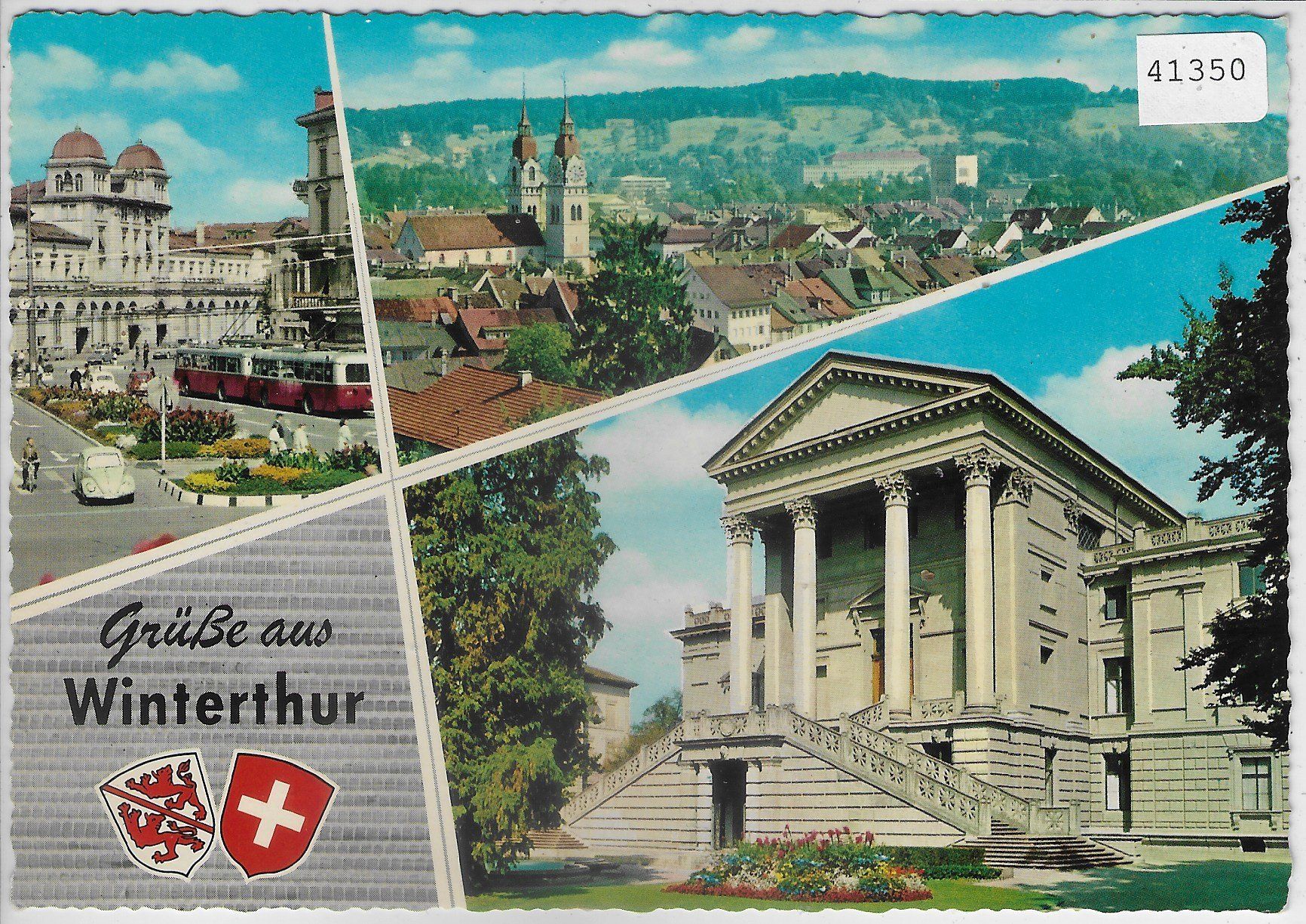 Cartoline postali: Grüsse aus Winterthur – Usato da Ettingen venduto da Kartenplanet