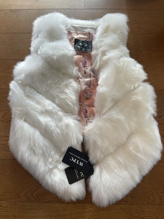Neues Kunstfell Gilet Gr S