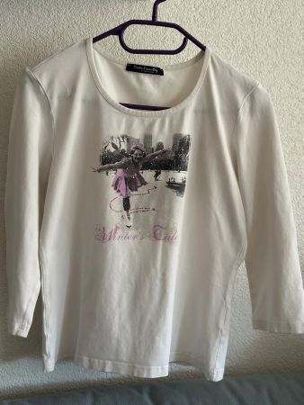 Belly Barclay Shirt, Winterprint, Grösse M, Top Zustand