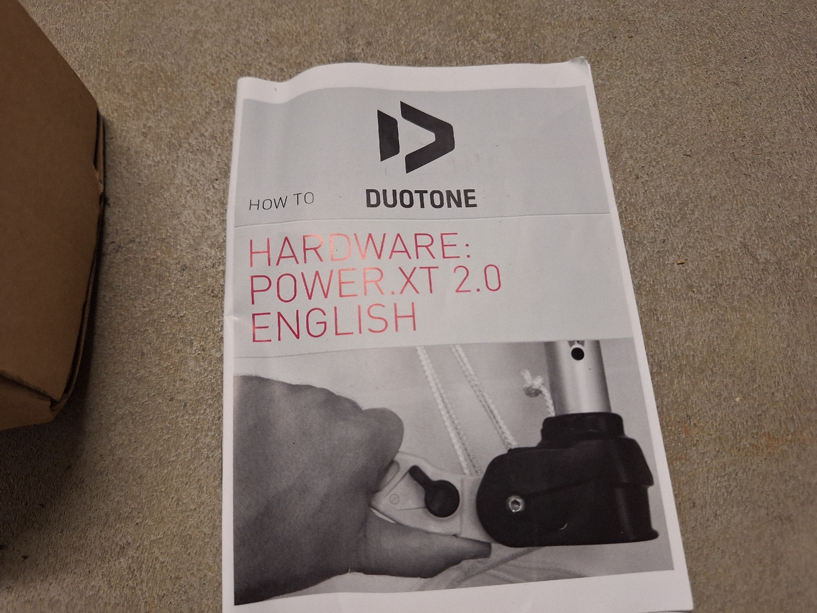 Surf: DUOTONE POWER.XT SDM 42 boom, used, with box – Usato da Winterthur venduto da yy1 3