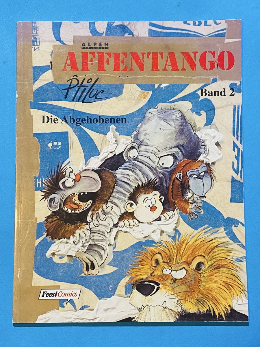 Fumetti: Affentango Comic Band 2: Die Abgehobenen – Usato da Zuerich venduto da SonderArt-Wertgut