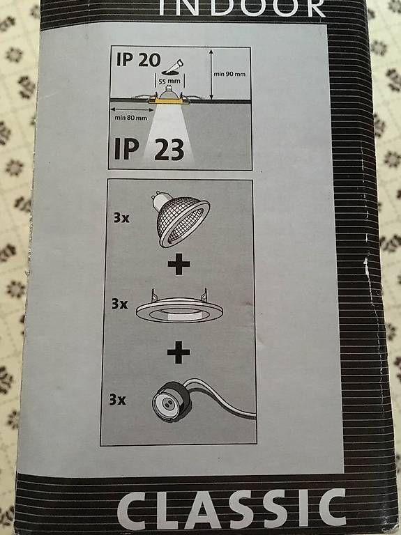 Lampadari & plafoniere: Spots à intégrer  – Usato da Neuchâtel venduto da Rudjes 1
