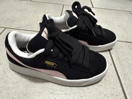 Puma Sneaker Schwarz/Pink Gr. 38 TOP Zustand 
