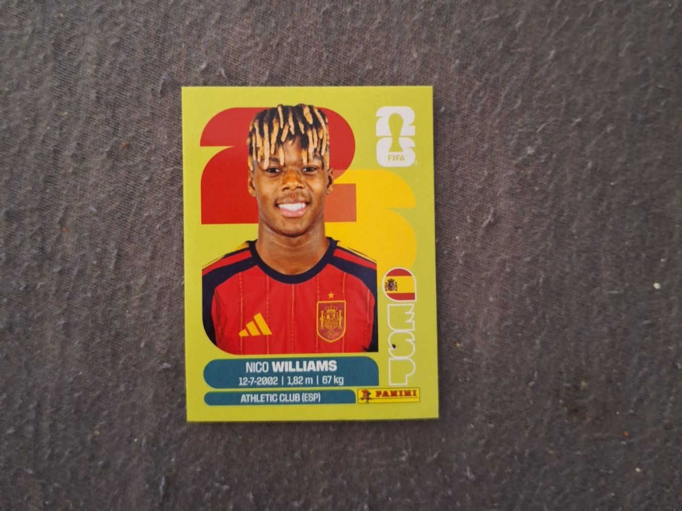 Panini Carte collezionabili: Panini WM26 Nico Williams- ESP 17 – Nuovo (secondo la descrizione) da Tennwil venduto da mal_2fhf