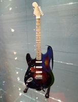 Stratocaster Modell Gitarre, HandWerk, Holz, H.26cm, Unikat!