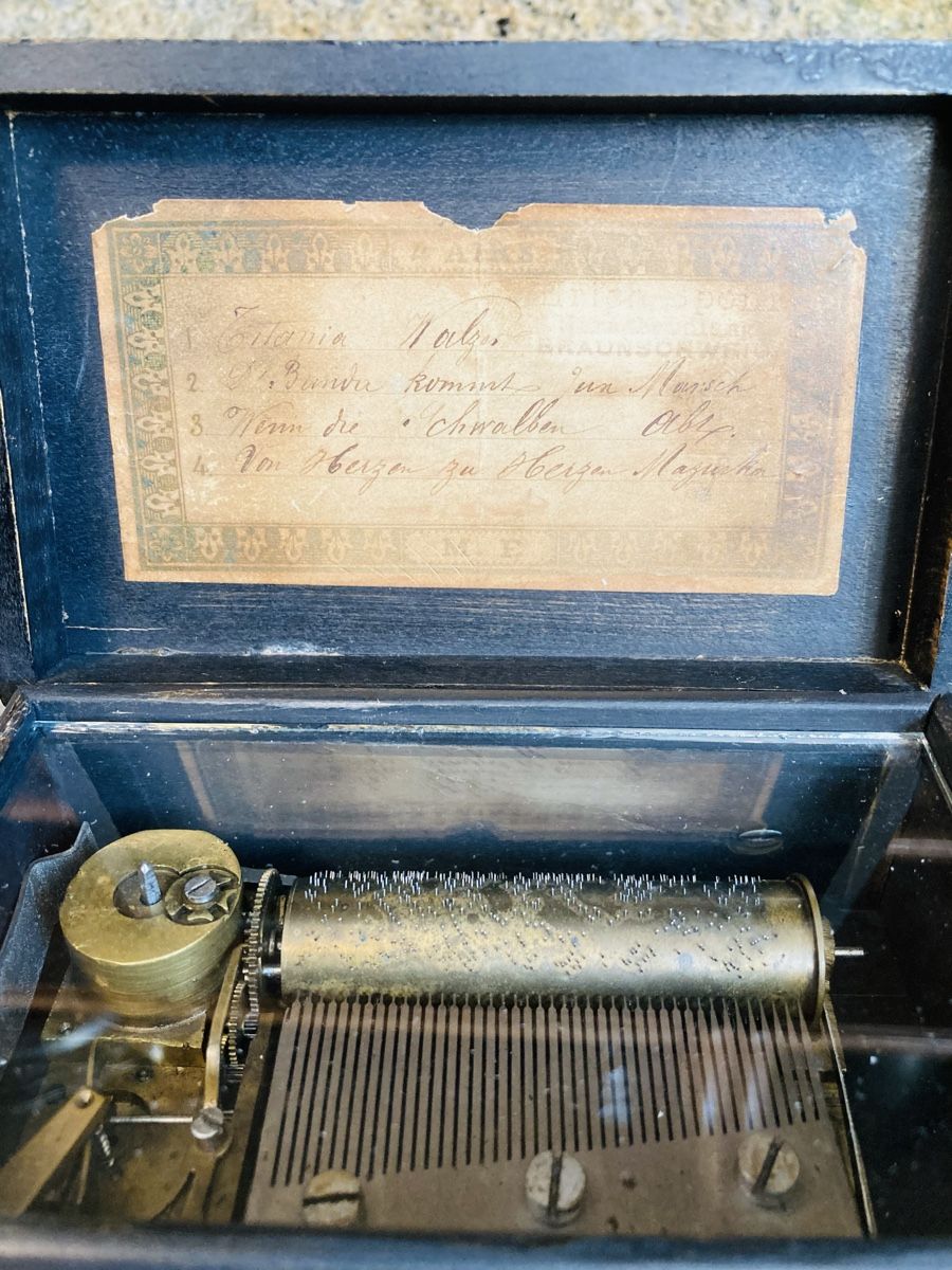 Carillon: Antike Musikdose – Usato da Einsiedeln venduto da Fundgrube59 4