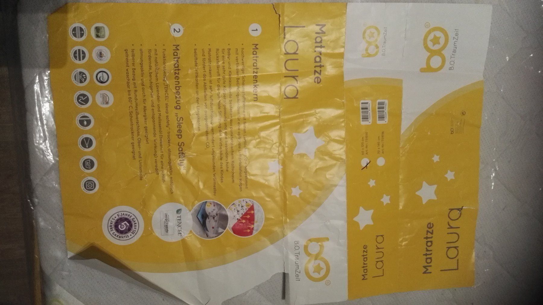 Materassi: Baby Kinder Matratze – Usato da Egolzwil venduto da mobiledeluxe 1
