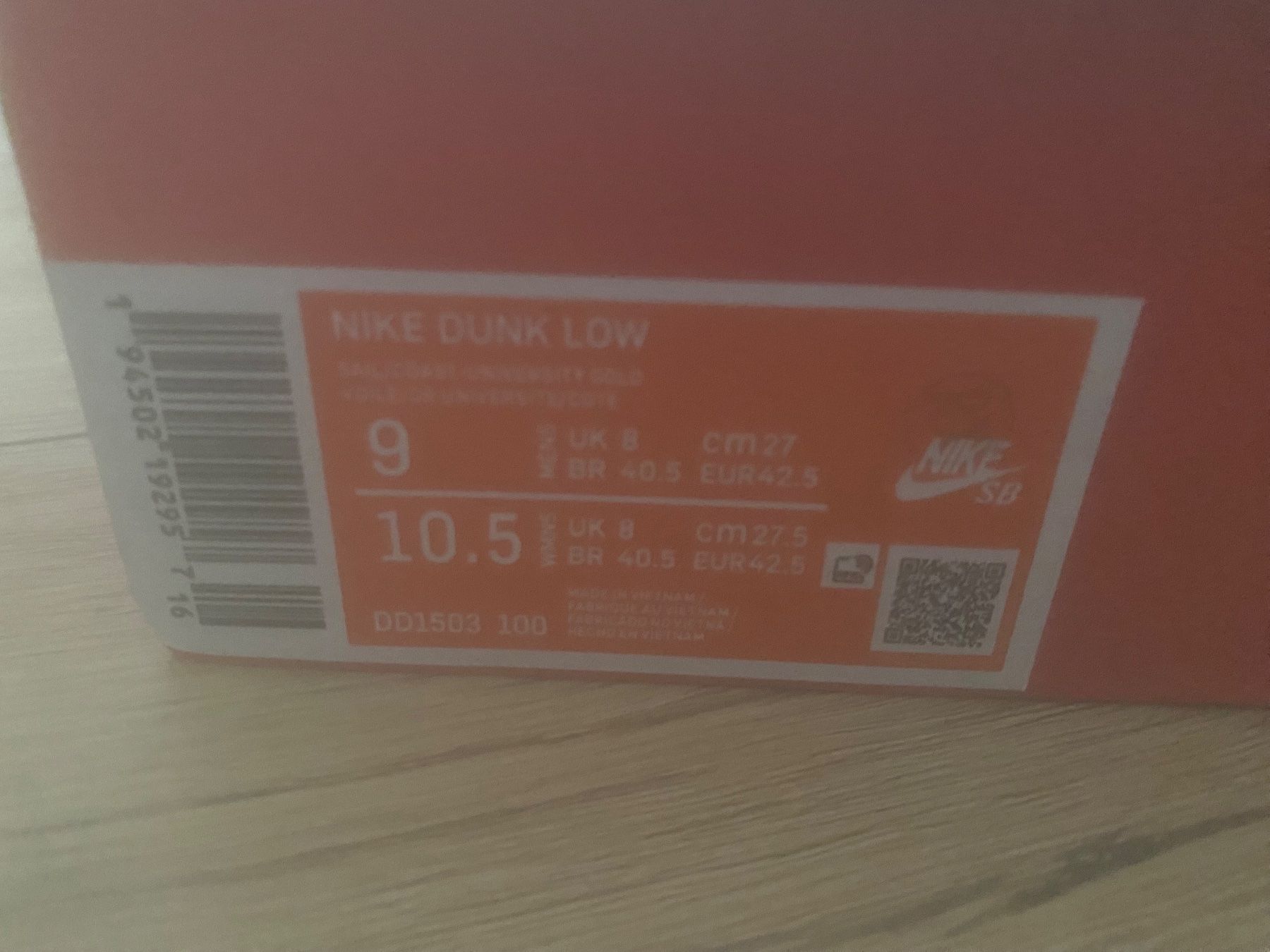 Nike Scarpe da uomo: Nike dunk low blue size 42.5 – Nuovo e nell'imballaggio originale da Lausanne venduto da sport1010 3