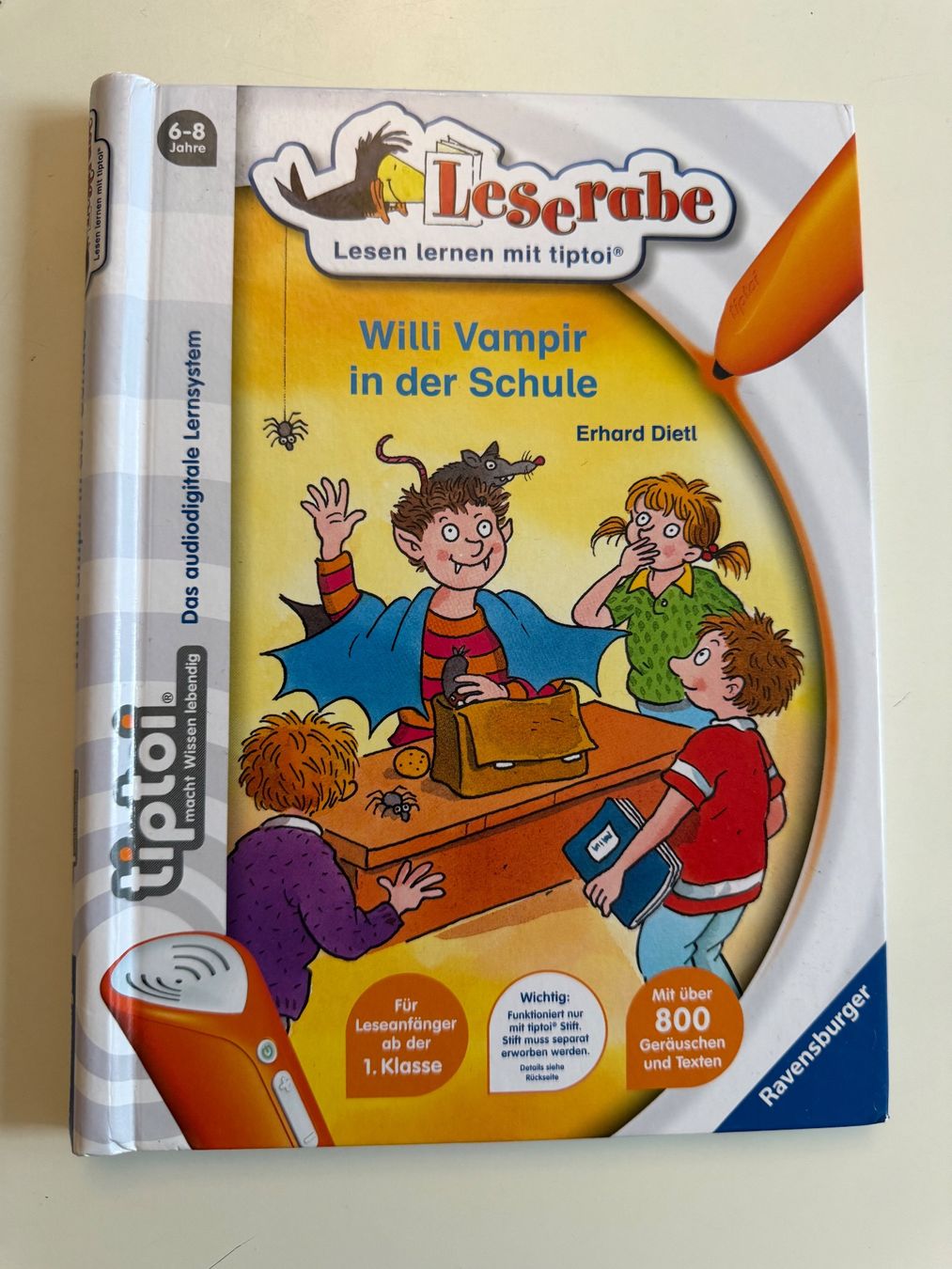 Tiptoi Giochi: TIPTOI Buch • Leserabe • Willi Vampir in der Schule – Usato da Münsingen venduto da Ganjam