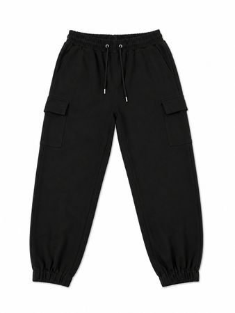 Schwarze Cargohose für Damen Grlsse 36