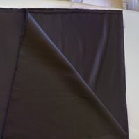 STOFFRESTEN SATIN SCHWARZ