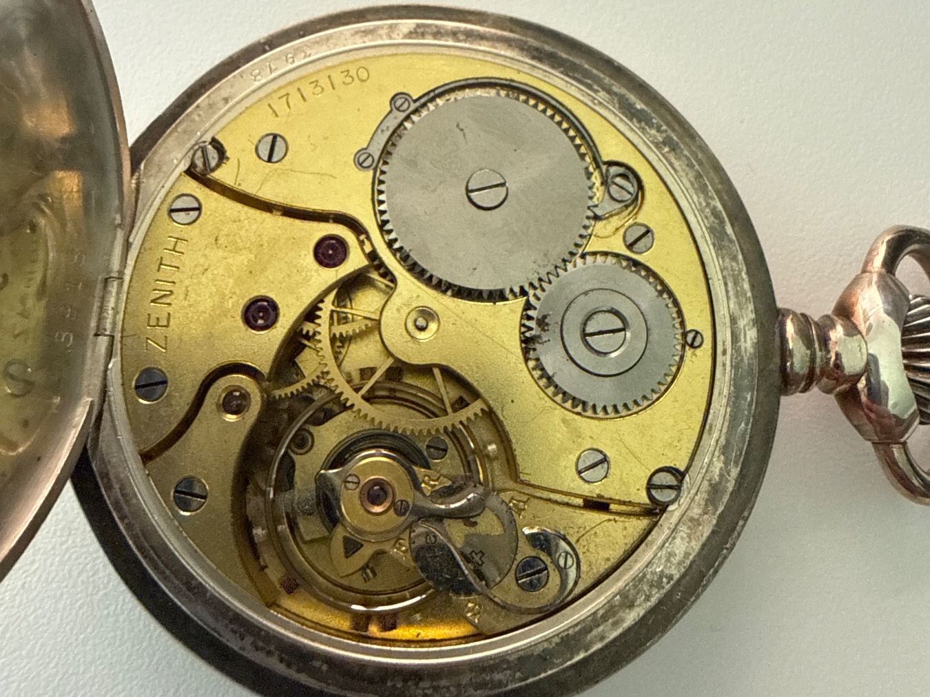 Zenith Orologi: Zenith Taschenuhr Silber läuft – Usato da Stadel venduto da amigo014 4