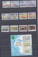 TRISTAN DA CUNHA 1990/91 –SHIPS –MAIDEN VOYAGE OF ST.HELEN**
