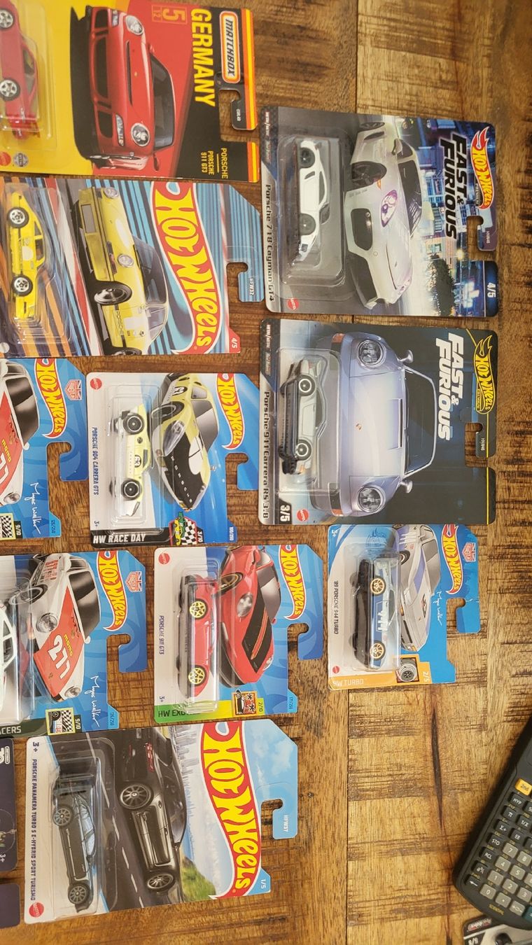 Hot Wheels Modellini d'auto: Hot Wheels Matchbox Porsche Sammlung – Nuovo e nell'imballaggio originale da Jona venduto da mjo_f5t2 2
