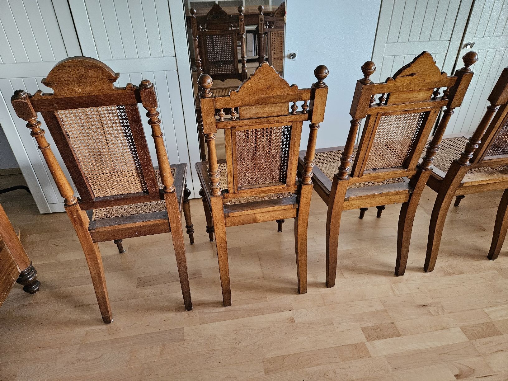Sedie: 6 antike Stühle aus der Gründerzeit – Usato da Zürich venduto da Pazzenreich 9