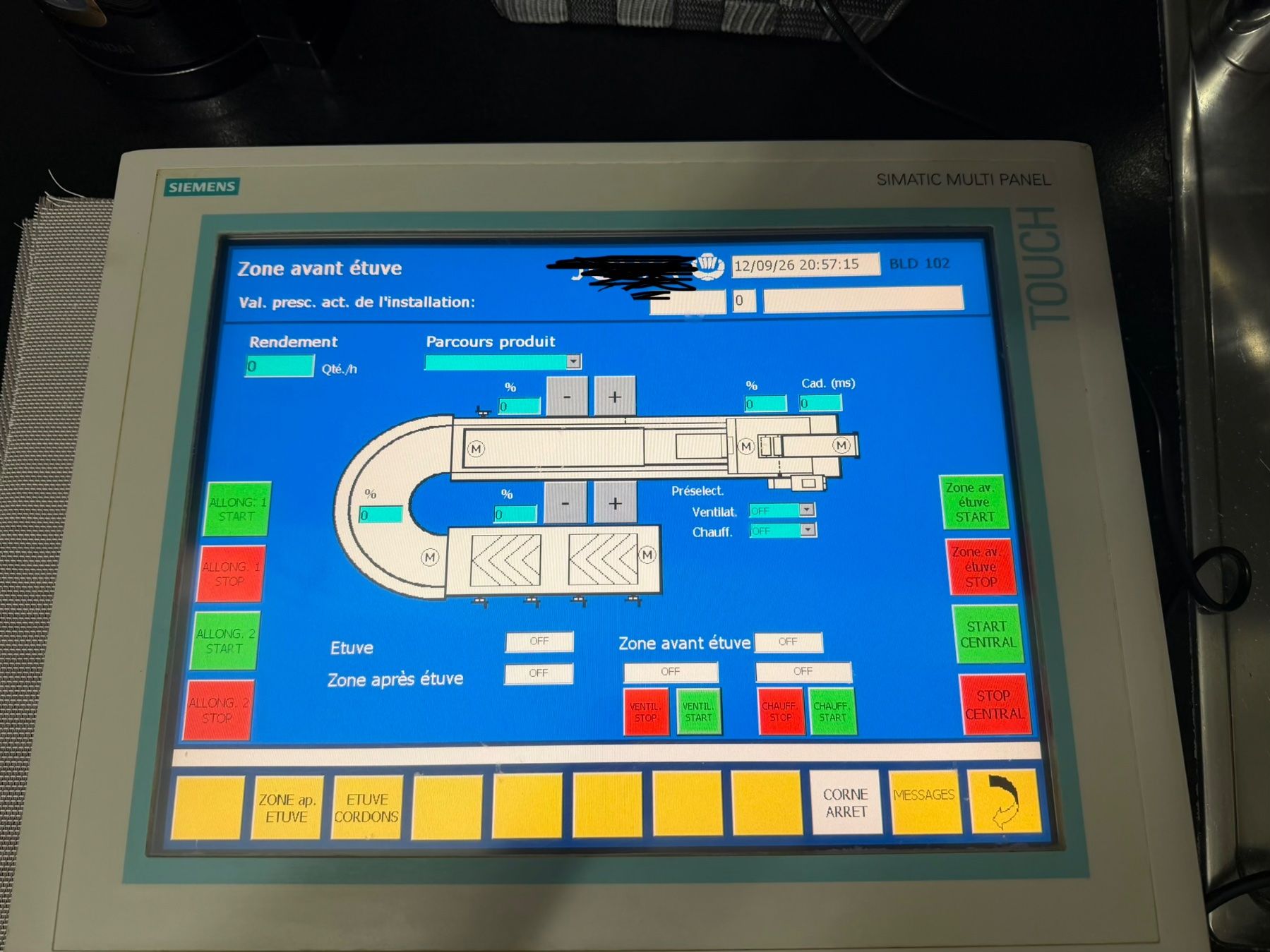 Siemens Steuerung: Siemens SIMATIC MULTI PANEL TOUCH – Gebraucht aus Chavannes-prés-Renens von Noku_1 7