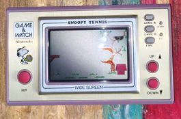 Nintendo Game & Watch Snoopy Tennis SP-30 Jahrgang 1982
