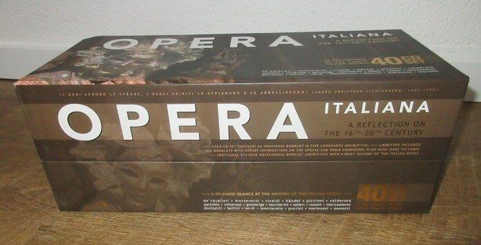 40 CDs OPERA ITALIANA Box 16.-20. Jh. Rarität (Neu (gemäss Beschreibung ...