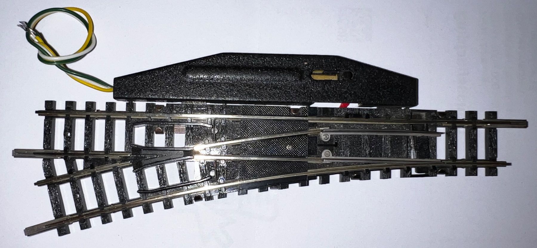 Trix Modellini di ferrovie: Minitrix 4964, Elektro-Weiche Links – Usato da Basel venduto da jonnyhaas