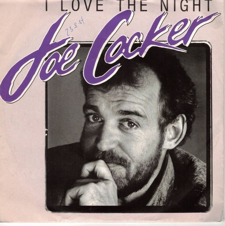 Dischi in vinile: Joe Cocker  --  I love the night  Single7 – Usato da Rheinau venduto da thespecials