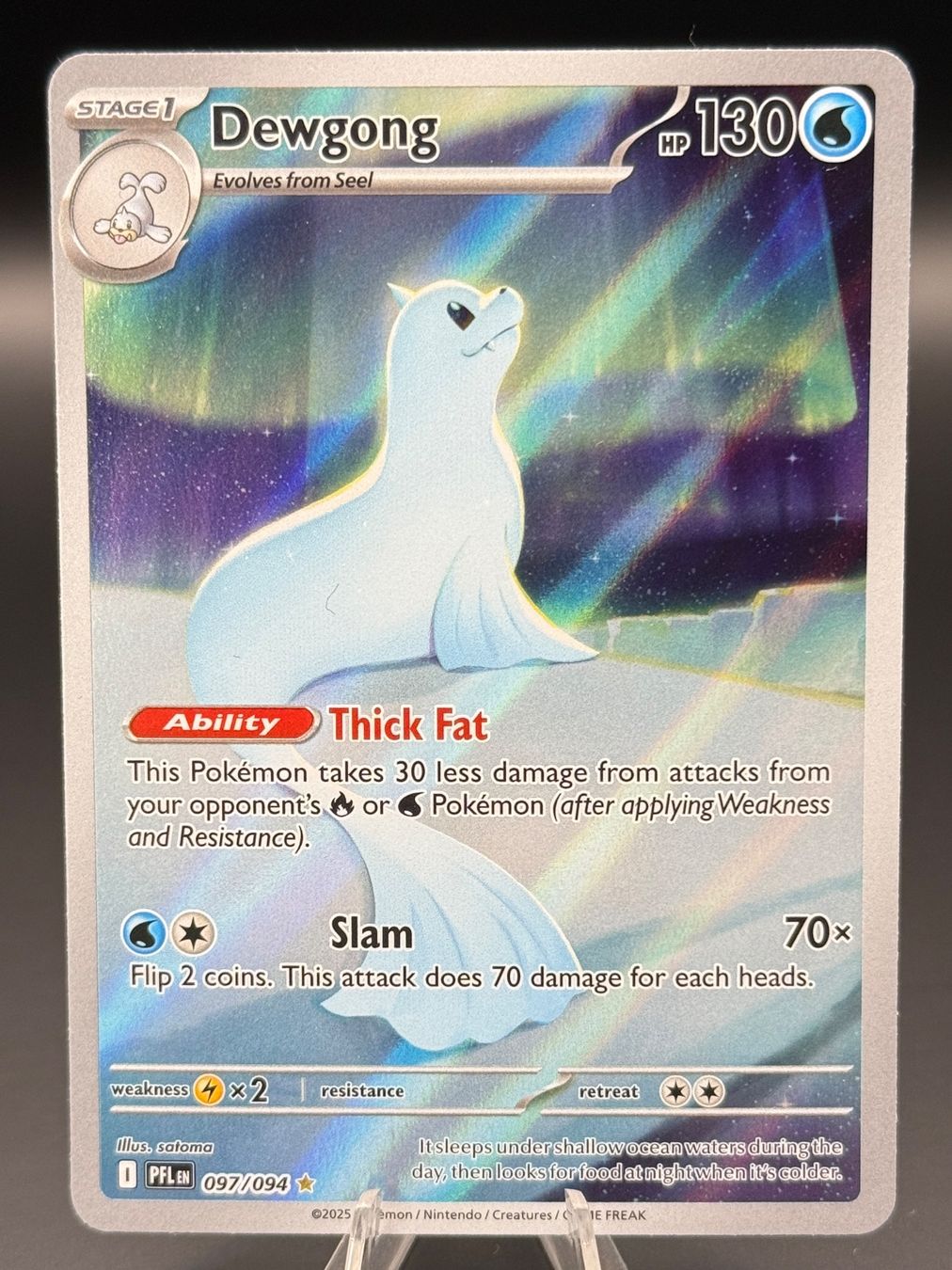Pokémon Carte collezionabili: Dewgong 097/094 EN Phantasmal Flames – Nuovo (secondo la descrizione) da Langenthal venduto da TheCrib
