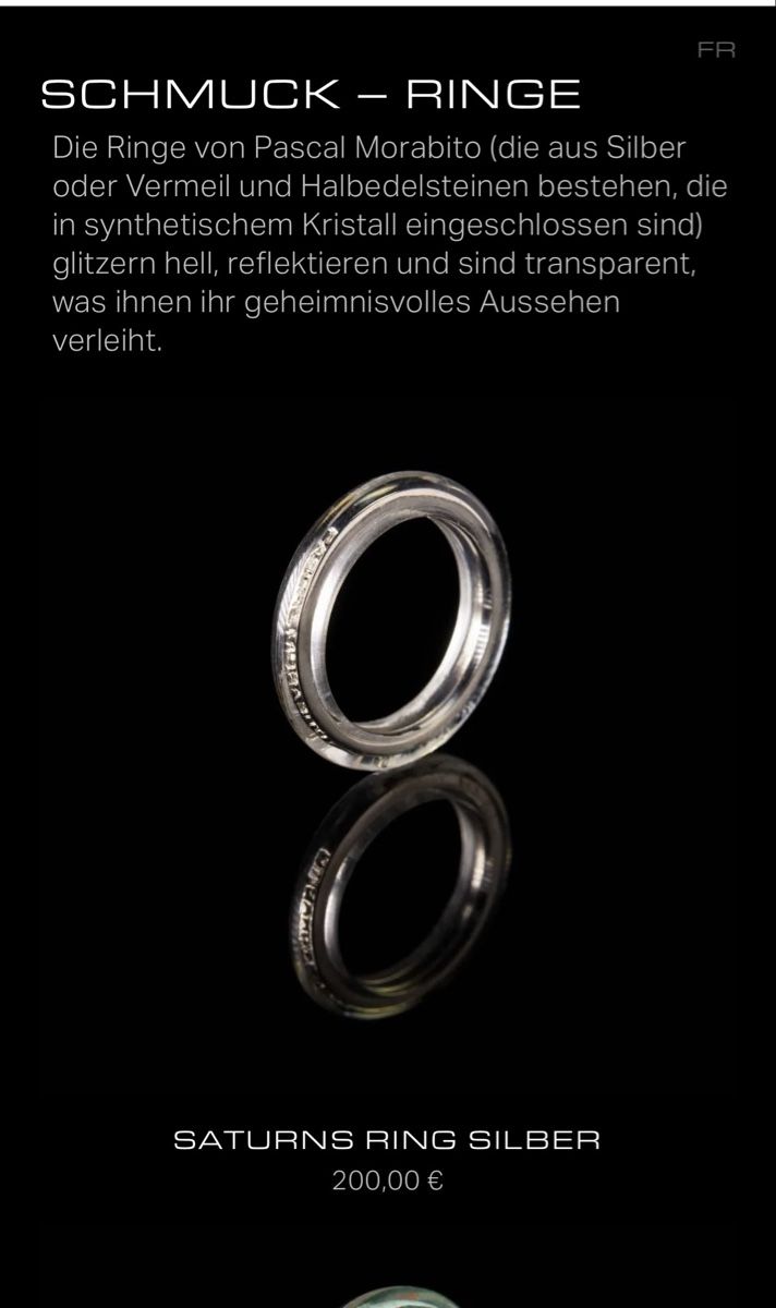 Bagues: Pascqual Morebito:   Saturns Ring Bronze P.Morabito & Silver – Neuf (Voir description) à Zollikon par houseofsamar 3