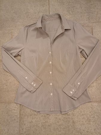 edle gestreifte Bluse Gr.38-40