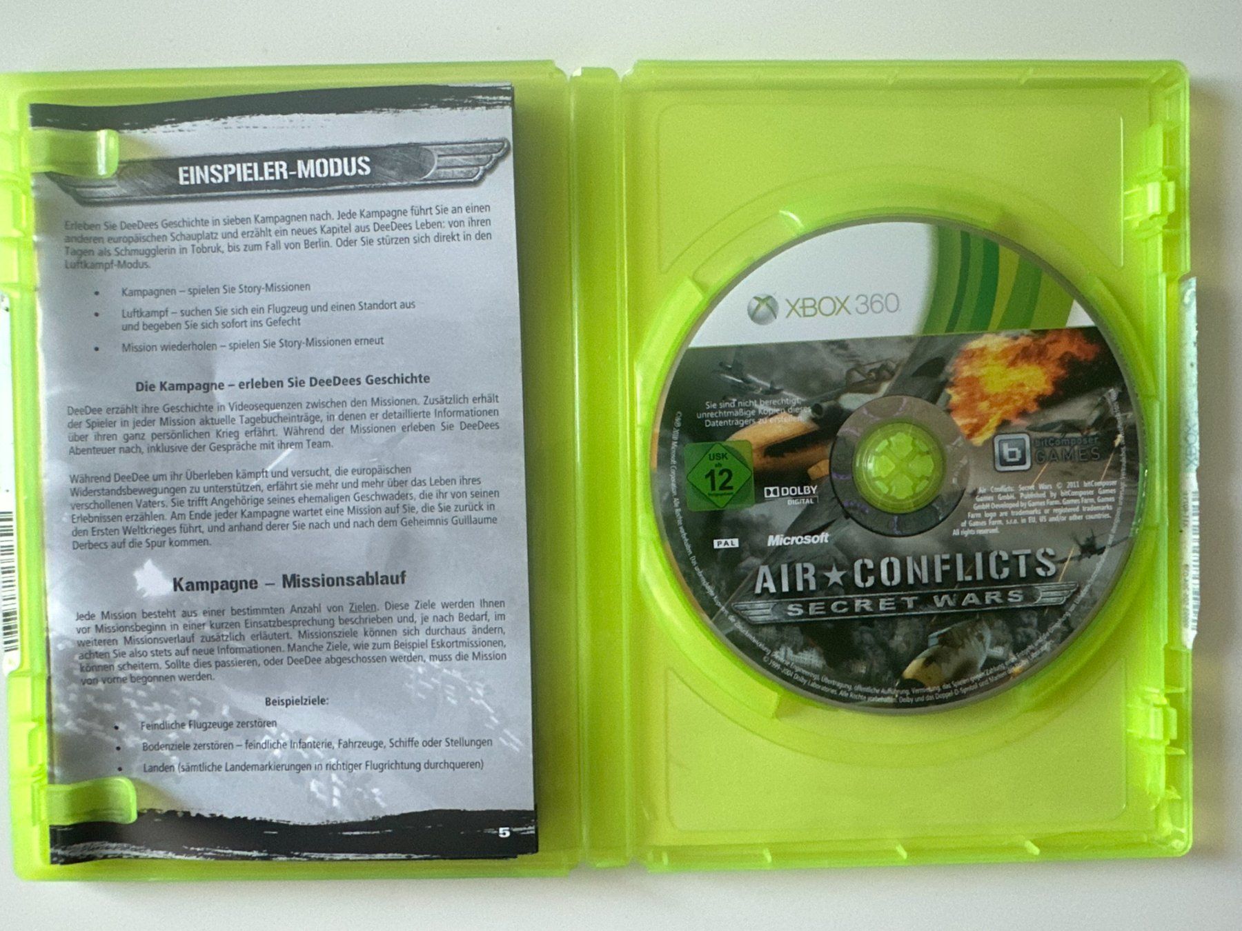 Microsoft Giochi: Air Conflicts: Secret Wars, Xbox 360 – Nuovo (secondo la descrizione) da Couvet venduto da Aura_aura 1