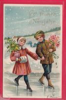 PRÄGEKARTE, EIN FROHES NEUJAHR, 31.12.1905